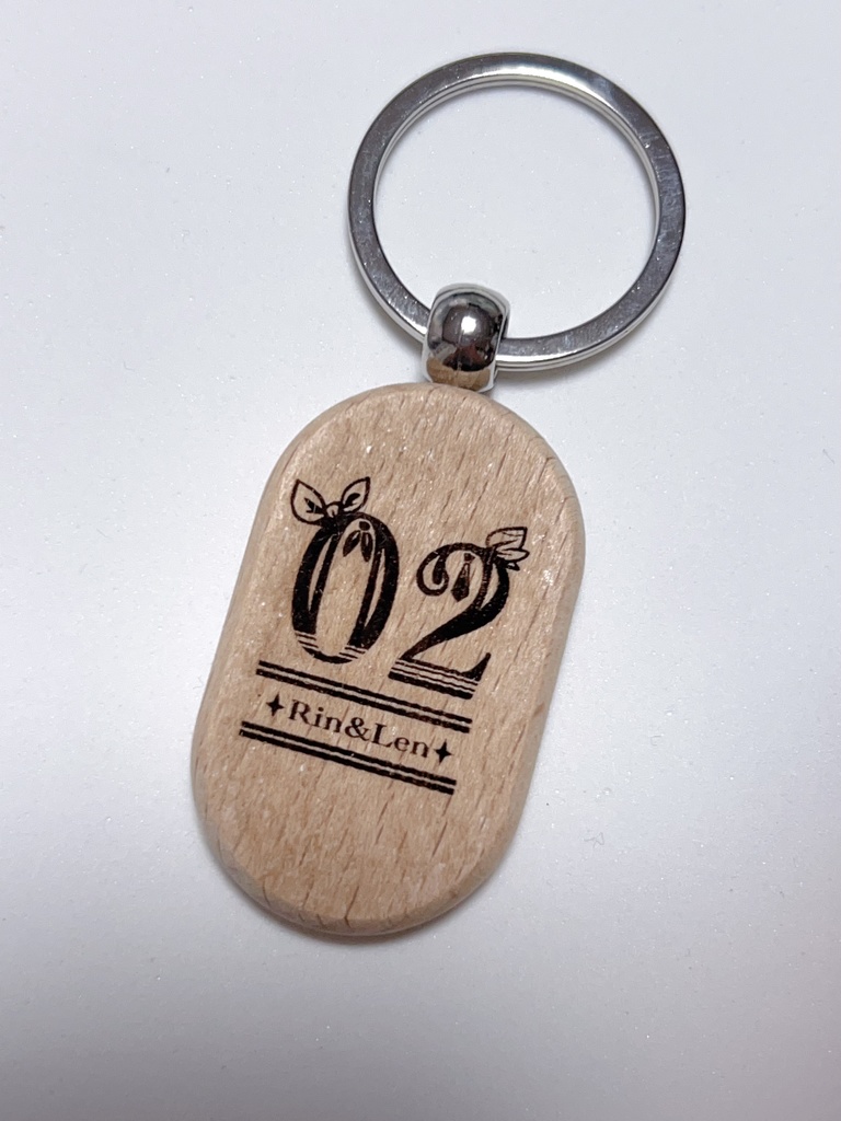 ウッドキーホルダー
