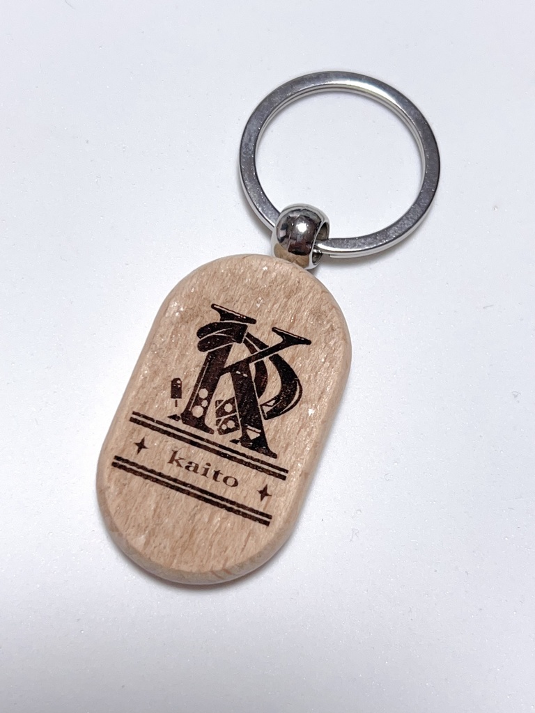 ウッドキーホルダー