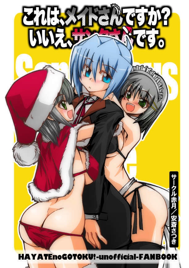 これは、メイドさんですか？いいえ、サンタさんです。