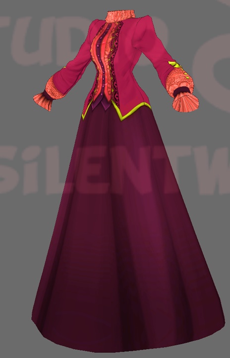 Vroid Texture - Vintage Dress Pack