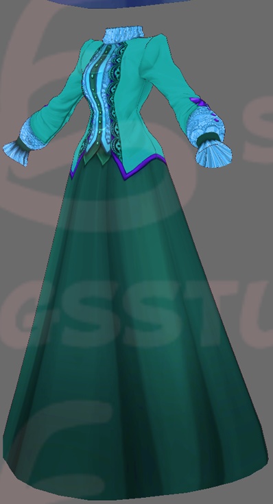 Vroid Texture - Vintage Dress Pack