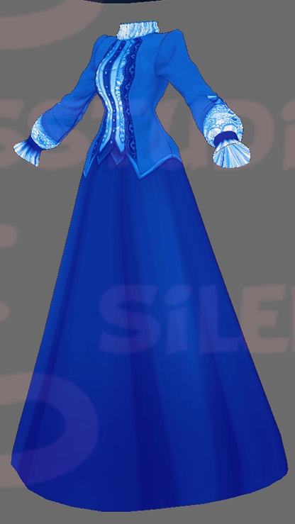 Vroid Texture - Vintage Dress Pack