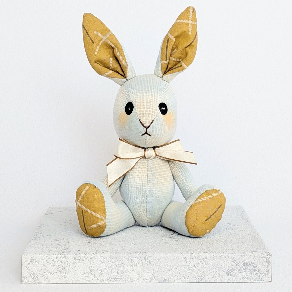 【ウサギMsize】パッチベイビー/ドール用ぬいぐるみ