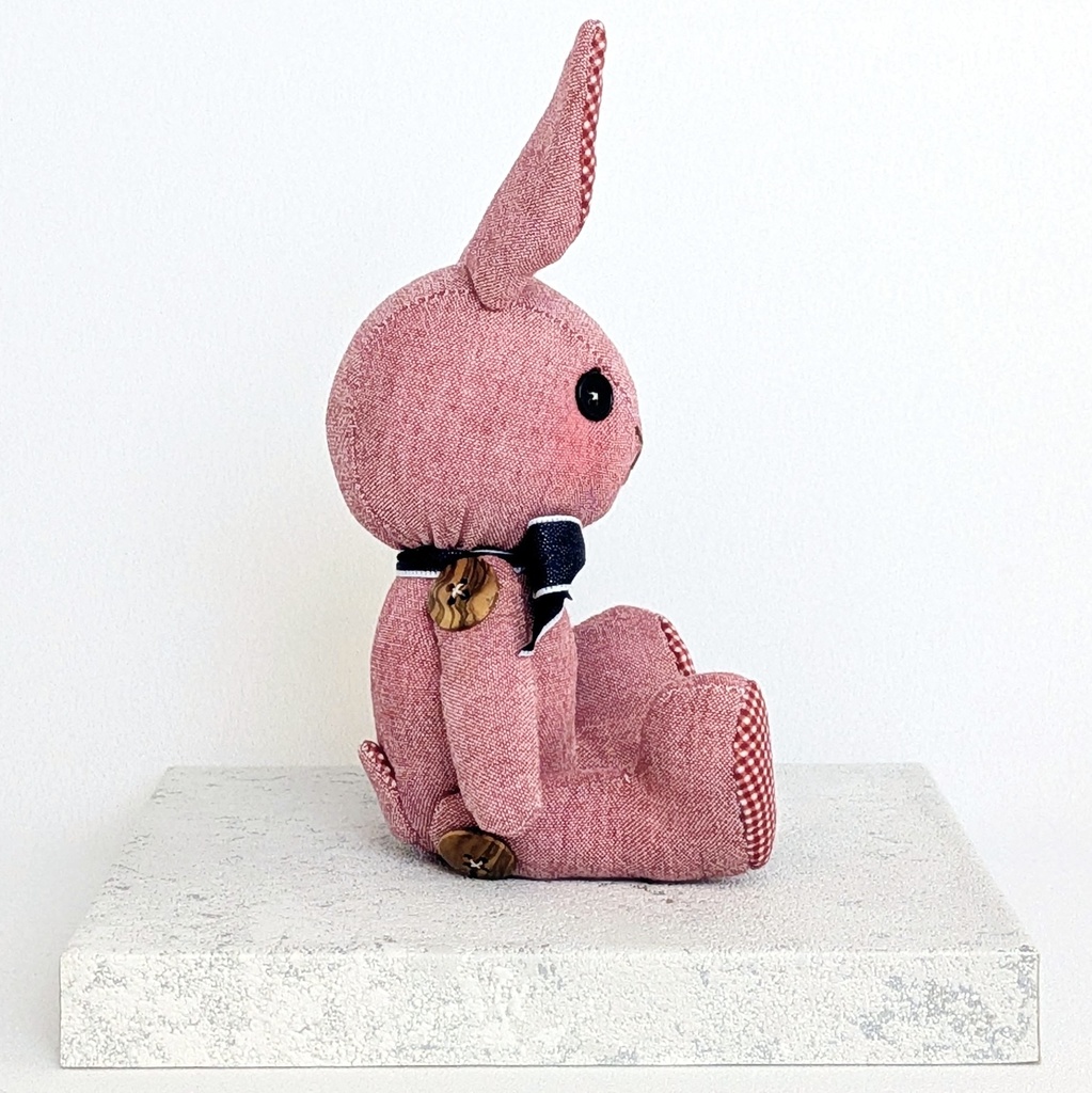 【ウサギMsize】パッチベイビー/ドール用ぬいぐるみ