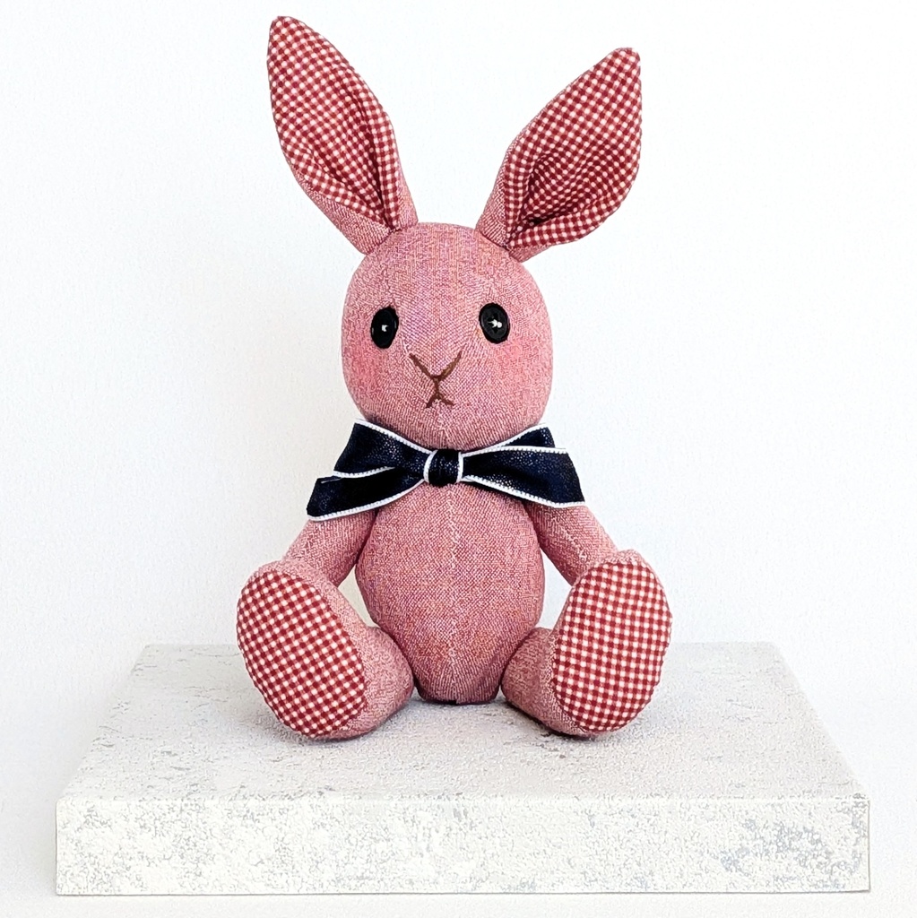 【ウサギMsize】パッチベイビー/ドール用ぬいぐるみ