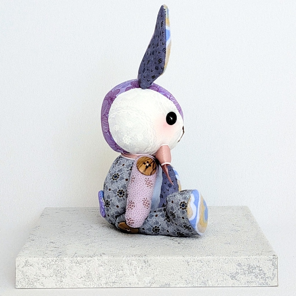 【ウサギMsize】パッチベイビー/ドール用ぬいぐるみ