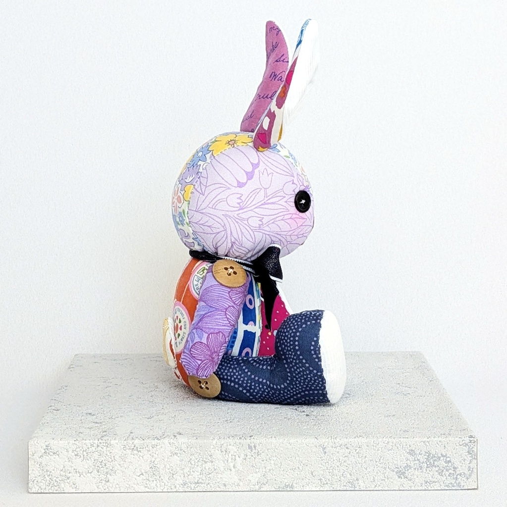 【ウサギMsize】パッチベイビー/ドール用ぬいぐるみ