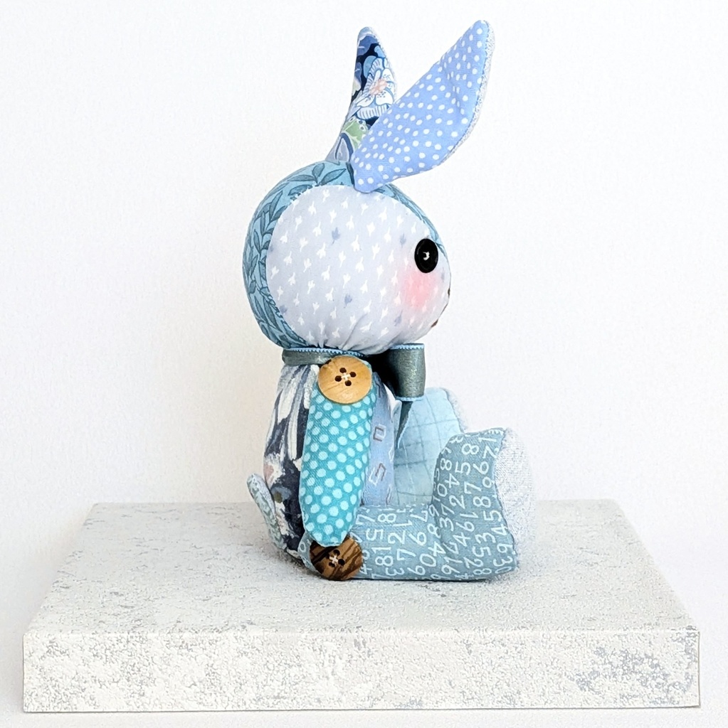 【ウサギMsize】パッチベイビー/ドール用ぬいぐるみ