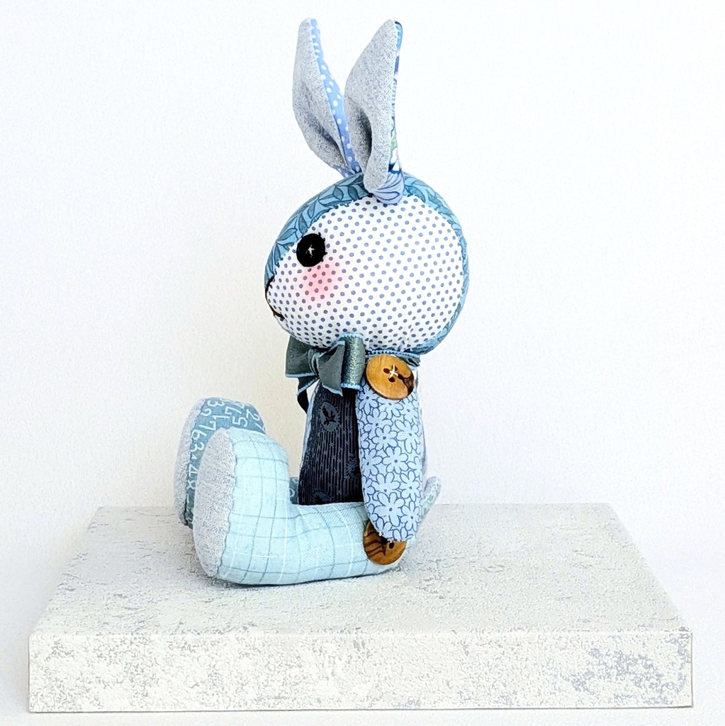 【ウサギMsize】パッチベイビー/ドール用ぬいぐるみ