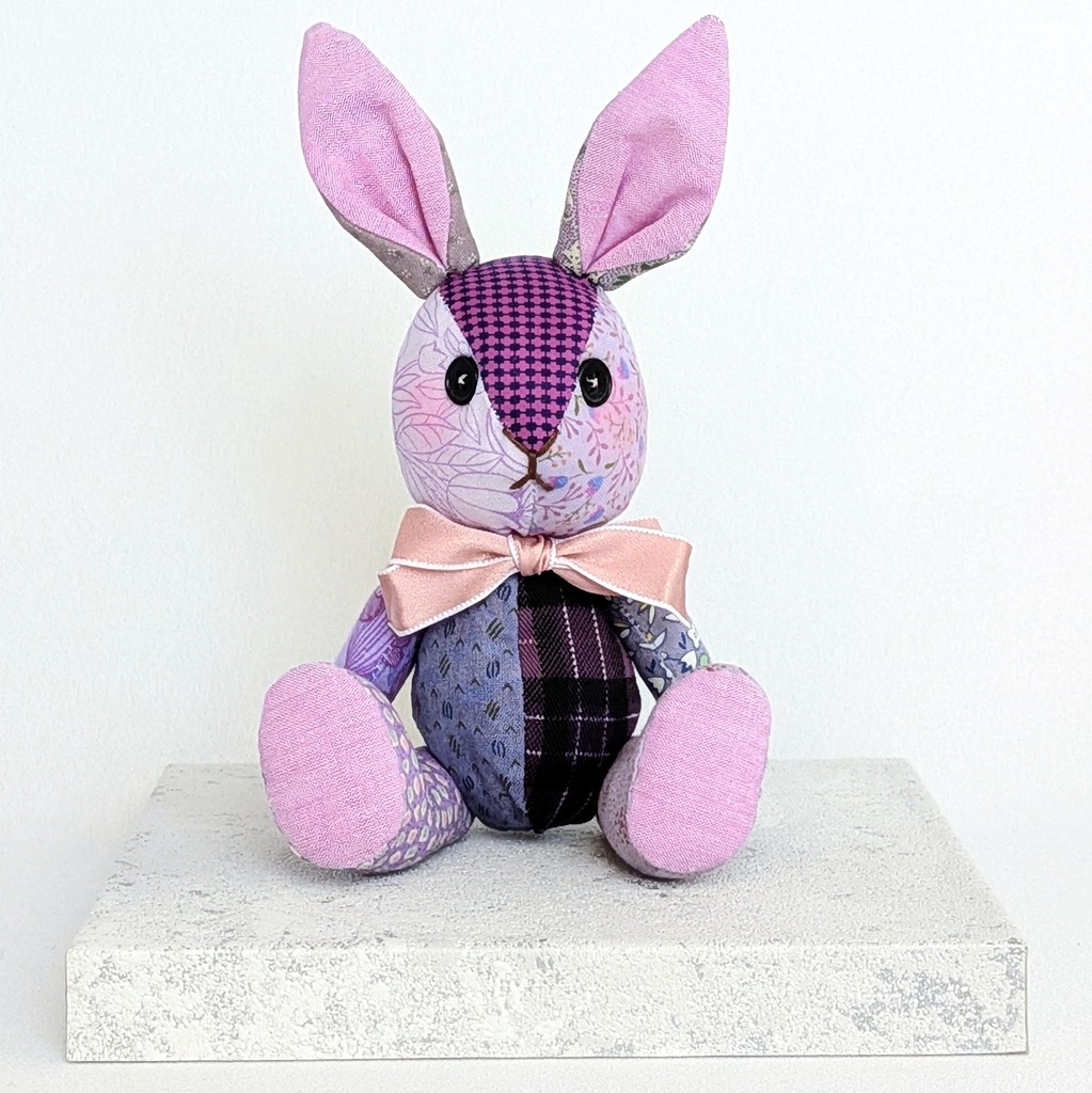 【ウサギMsize】パッチベイビー/ドール用ぬいぐるみ