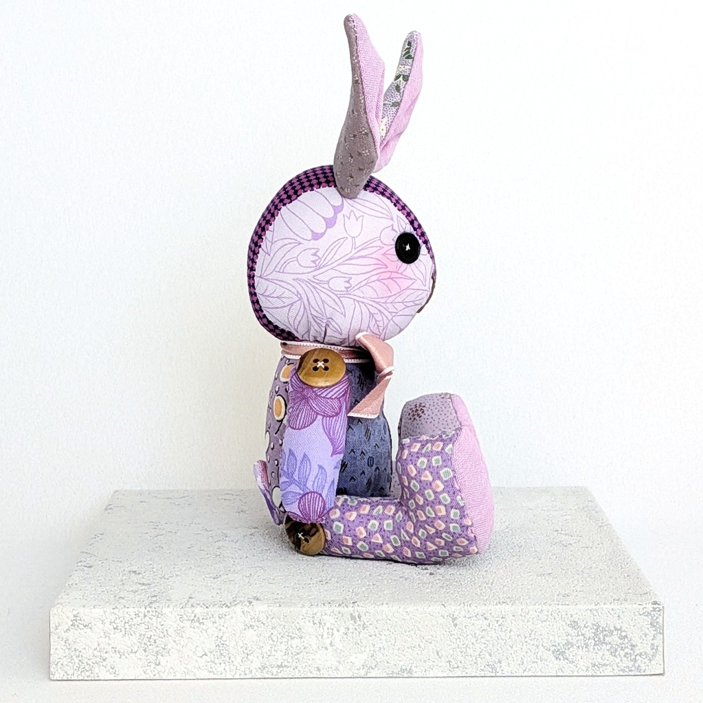 【ウサギMsize】パッチベイビー/ドール用ぬいぐるみ