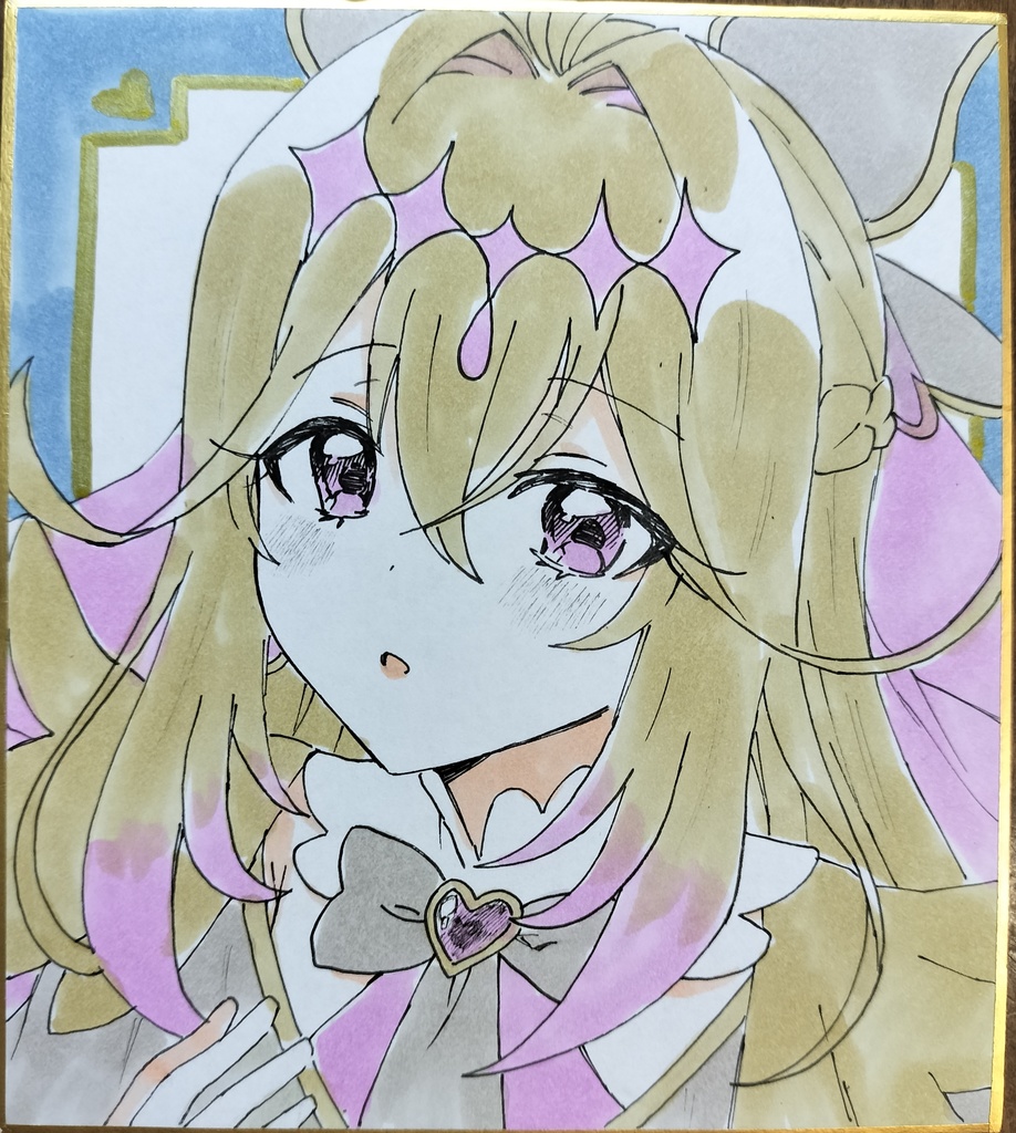 キュアアルカナ・シャドウミニ色紙