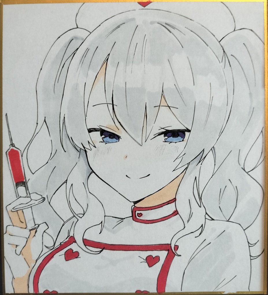 鹿島ナースミニ色紙