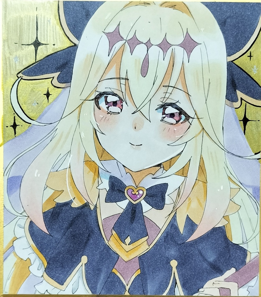 キュアアルカナ・シャドウミニ色紙