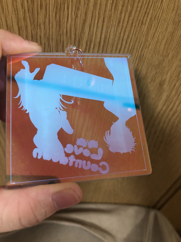 岩瀬恭子×高橋啓介 Love Countdown オーロラアクキー