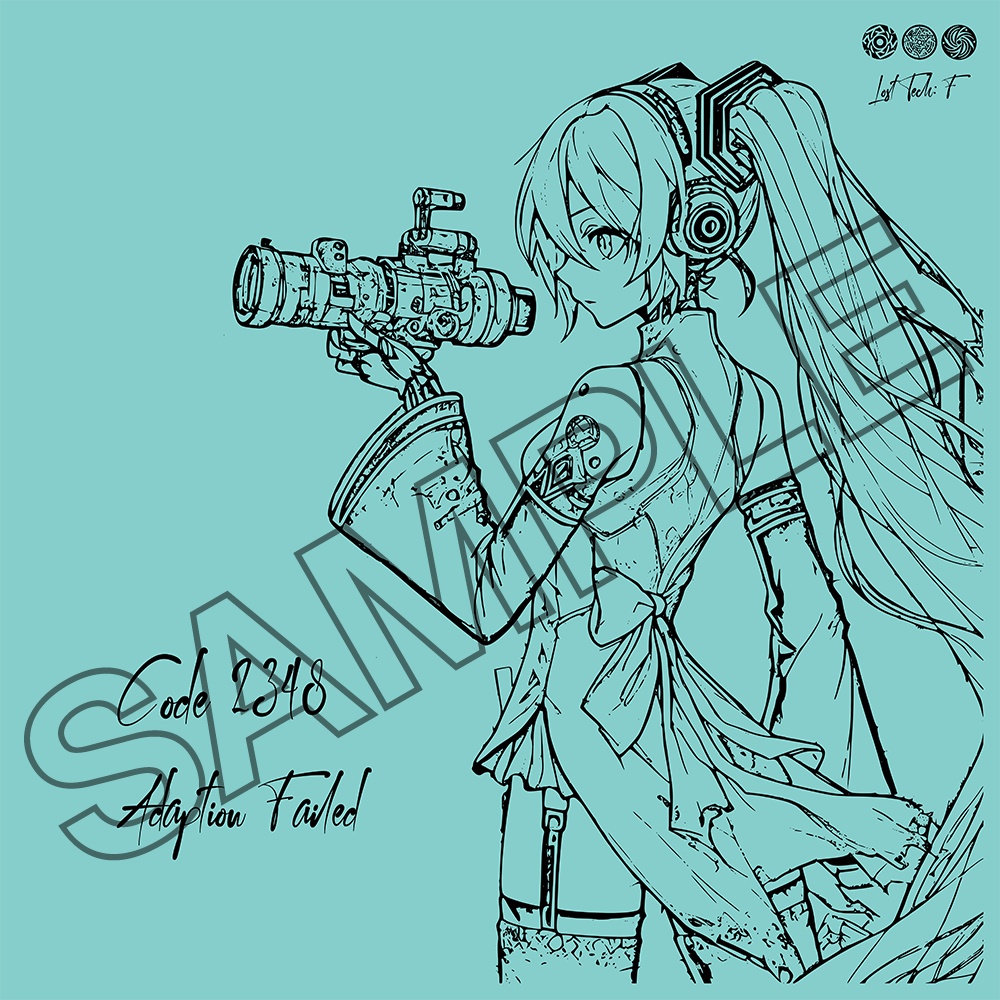 LOST TECH φ - AQUASHIFT DLC - Sticker【#マジカルミライ2024】