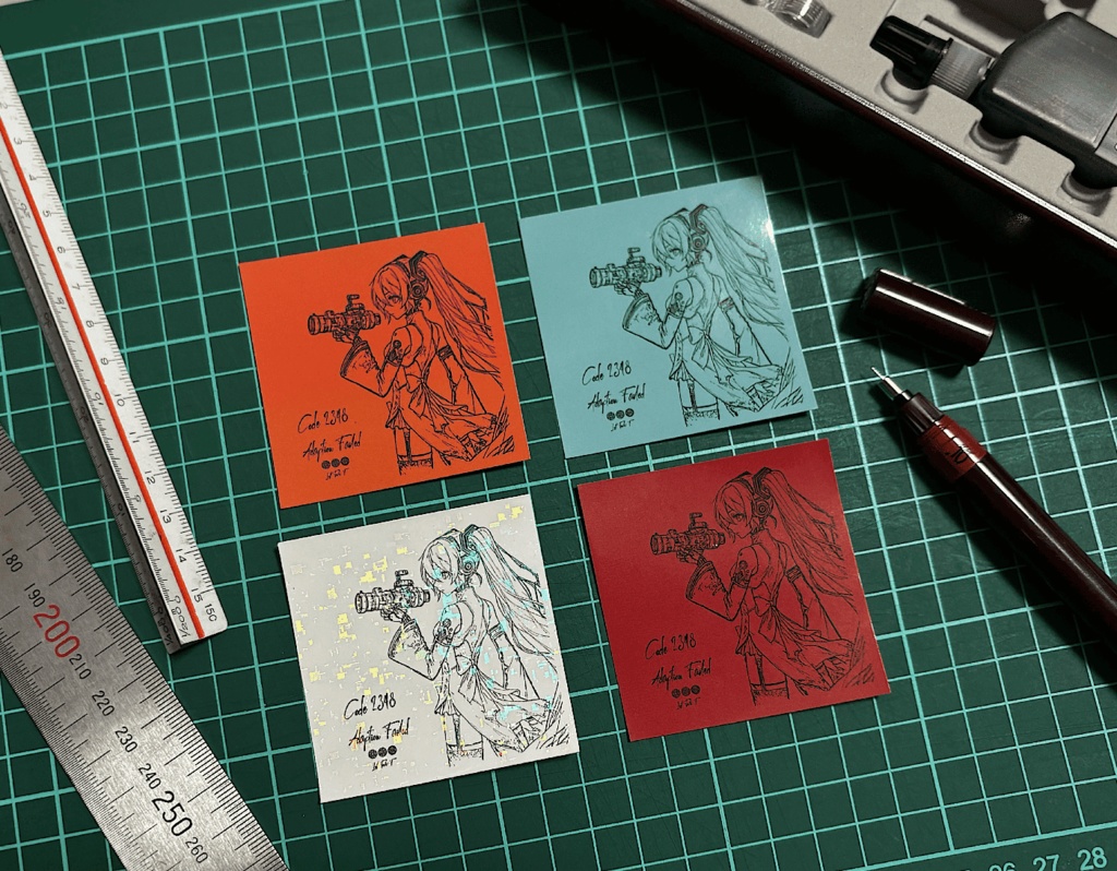 LOST TECH φ - AQUASHIFT DLC - Sticker【#マジカルミライ2024】