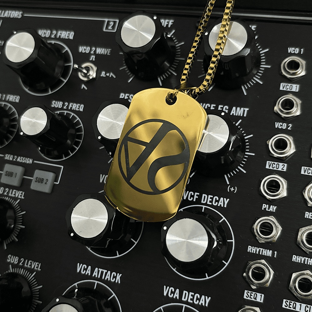 【受注生産】Hylen Lab - DogTag Neckless Gold