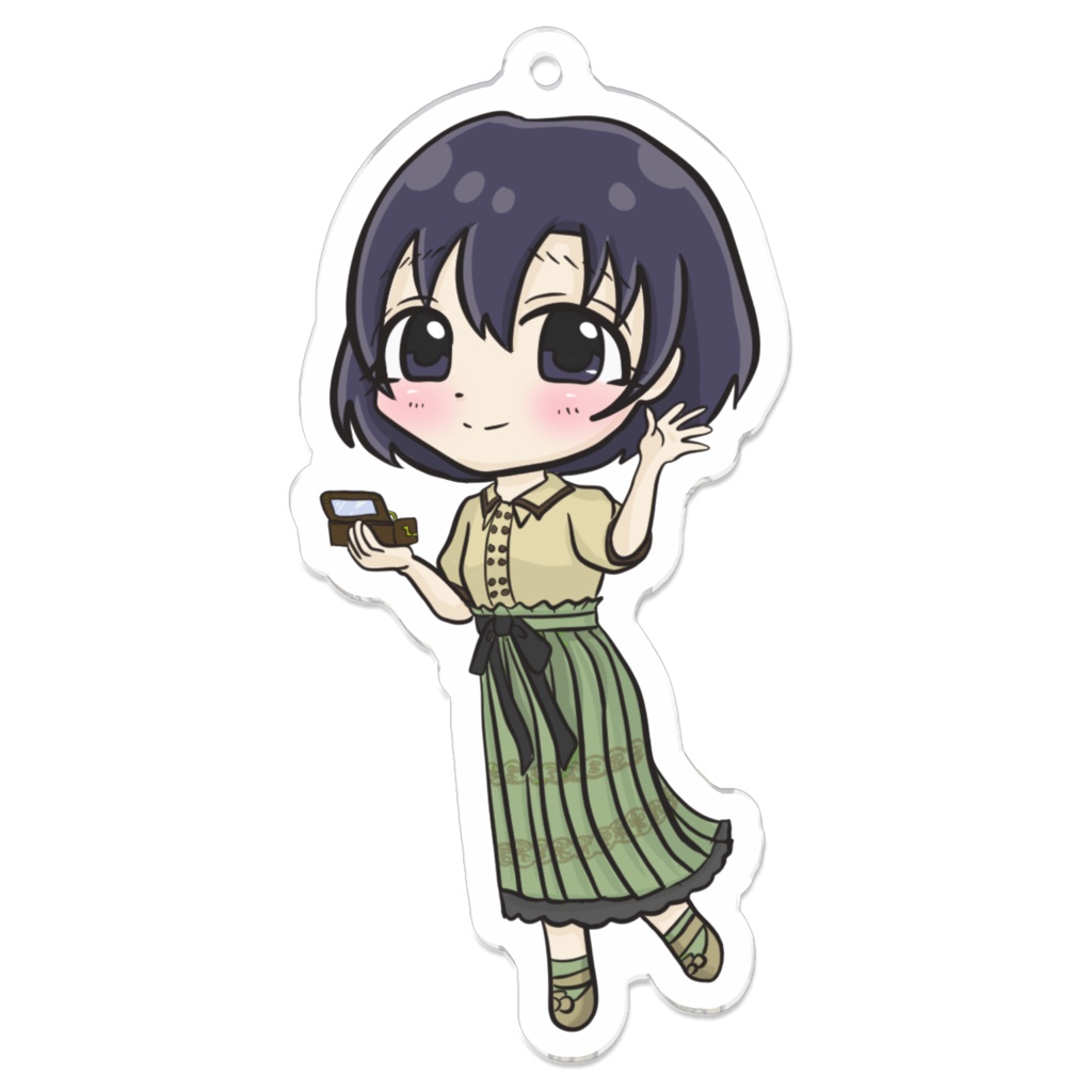 106.晴天メロディ 白菊ほたる アクリルキーホルダー【pixivFACTORY】