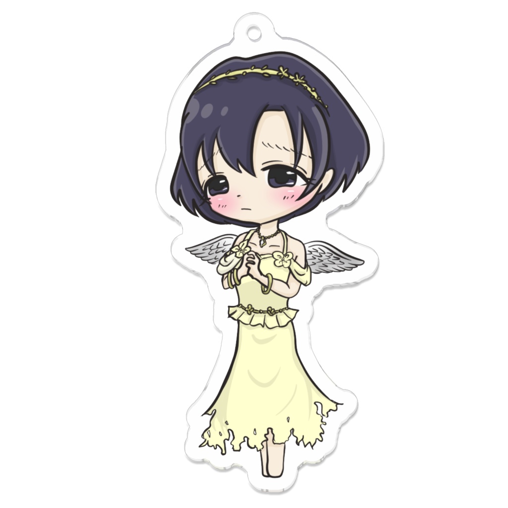 76.ただ､信じる道を 白菊ほたる アクリルキーホルダー【pixivFACTORY】