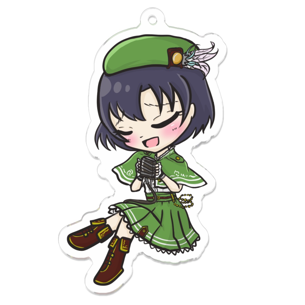 47.信頼のひかり+ 白菊ほたる アクリルキーホルダー【pixivFACTORY】