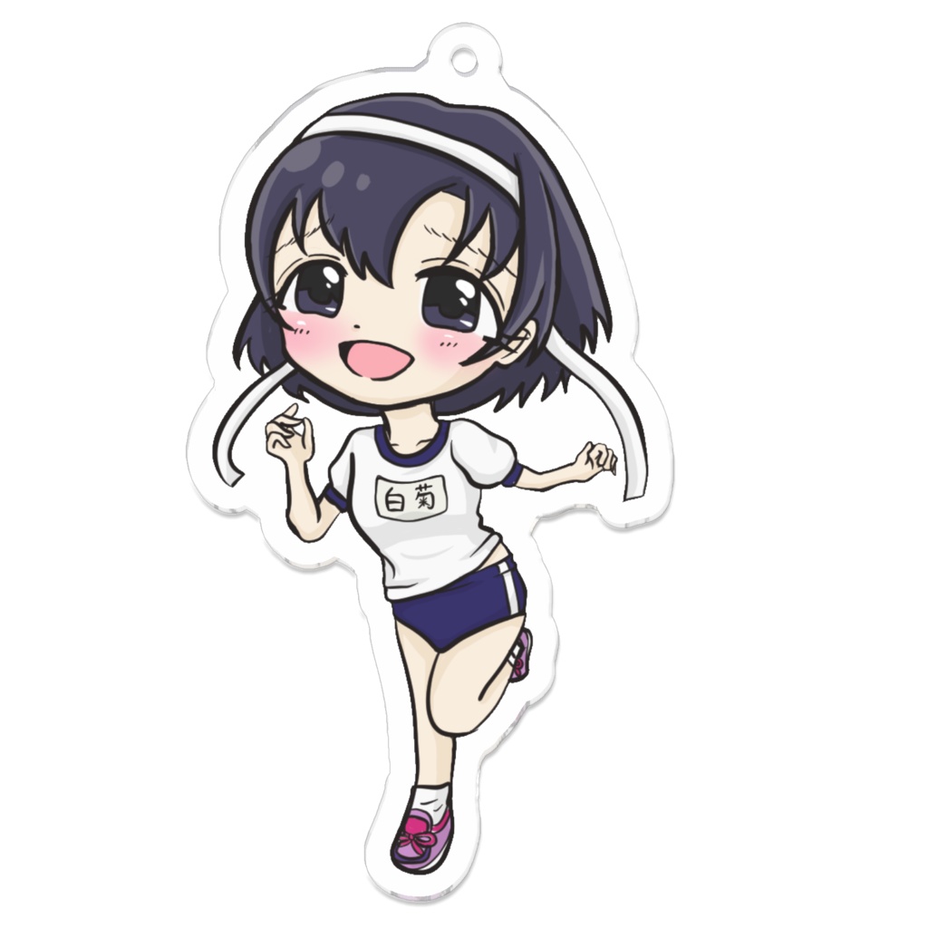 37.勝利の勇気 + 白菊ほたる アクリルキーホルダー【pixivFACTORY】