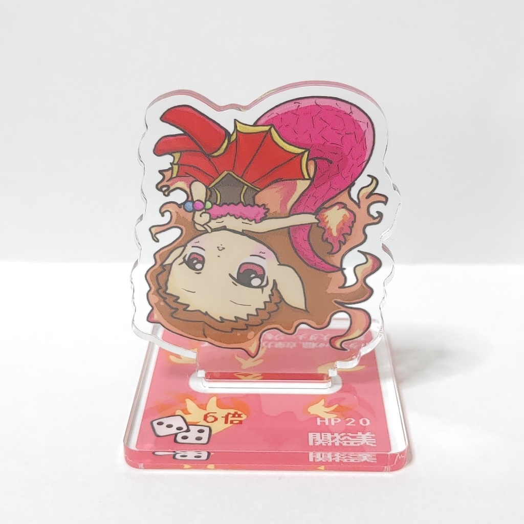 ダイスDEシンデレラ 4大精霊GBNS アクリルスタンド【匿名配送/あんしんBOOTHパック ネコポス】