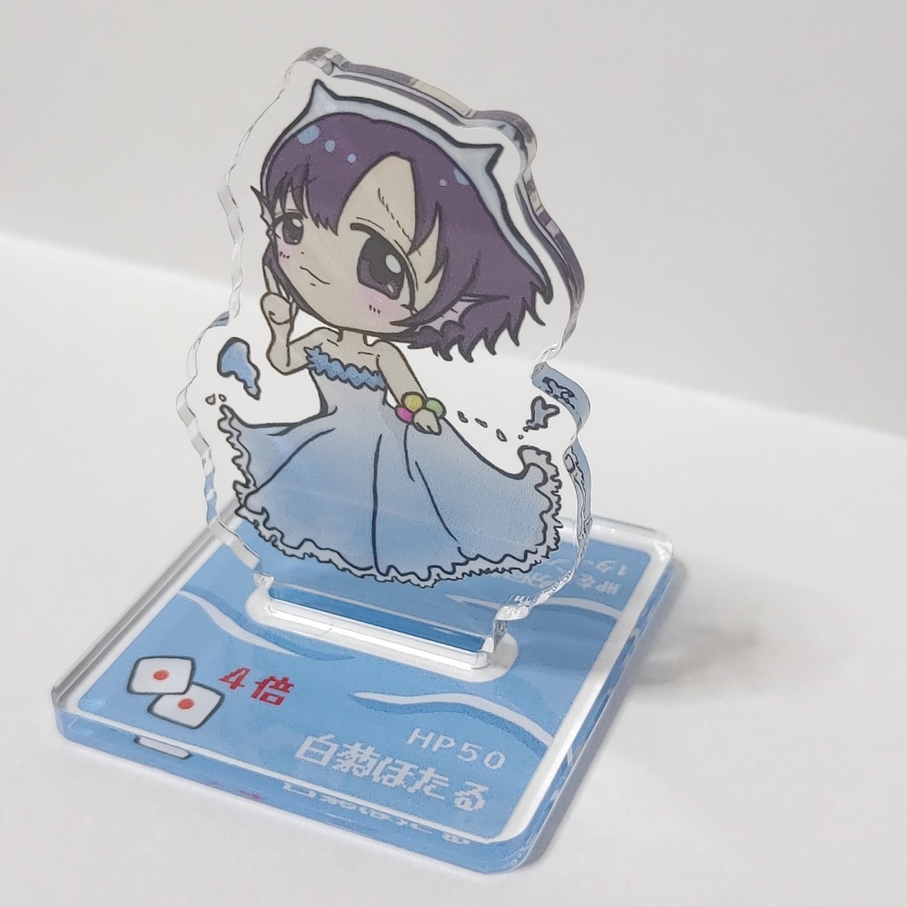 ダイスDEシンデレラ 4大精霊GBNS アクリルスタンド【匿名配送/あんしんBOOTHパック ネコポス】