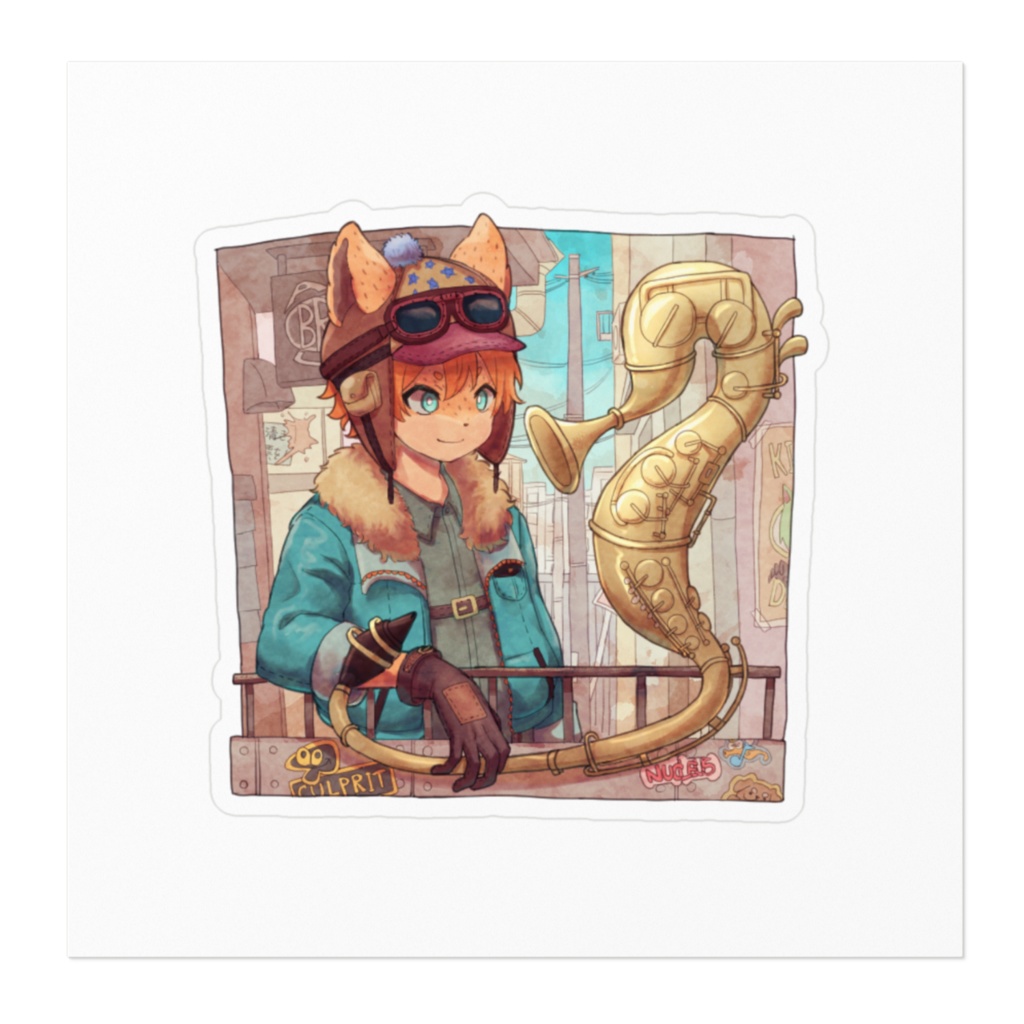 タツノステッカー