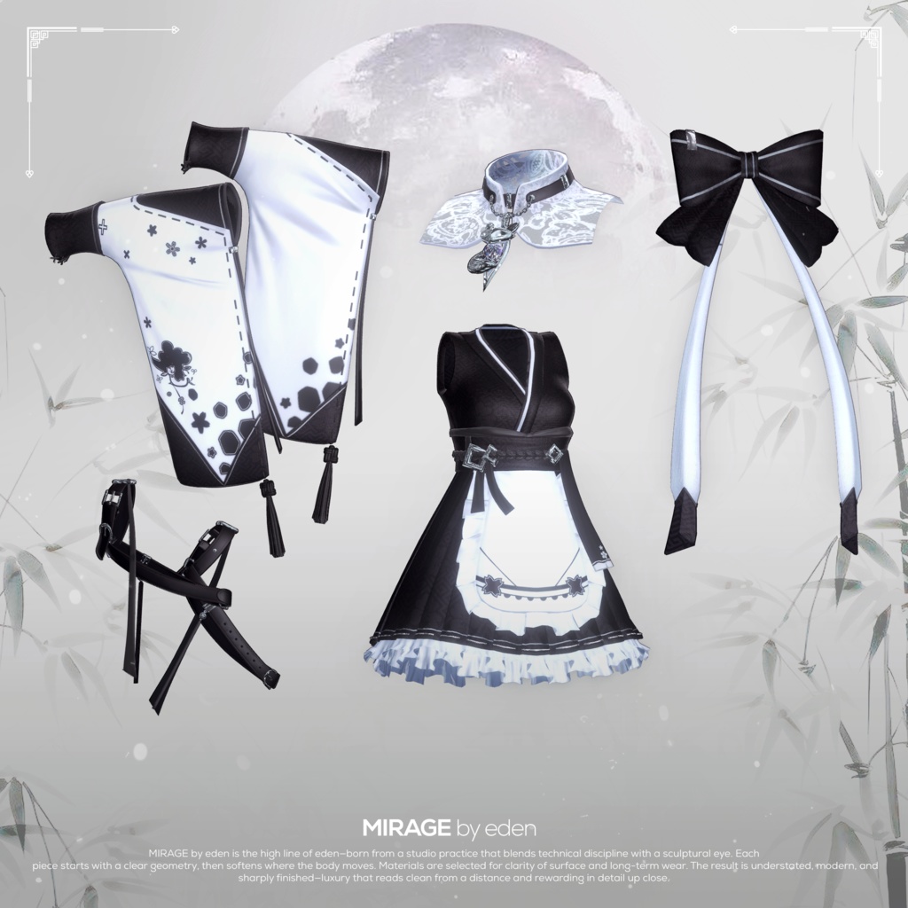 ✨SALE✨ Maid Kitsune メイド狐【17アバター対応】