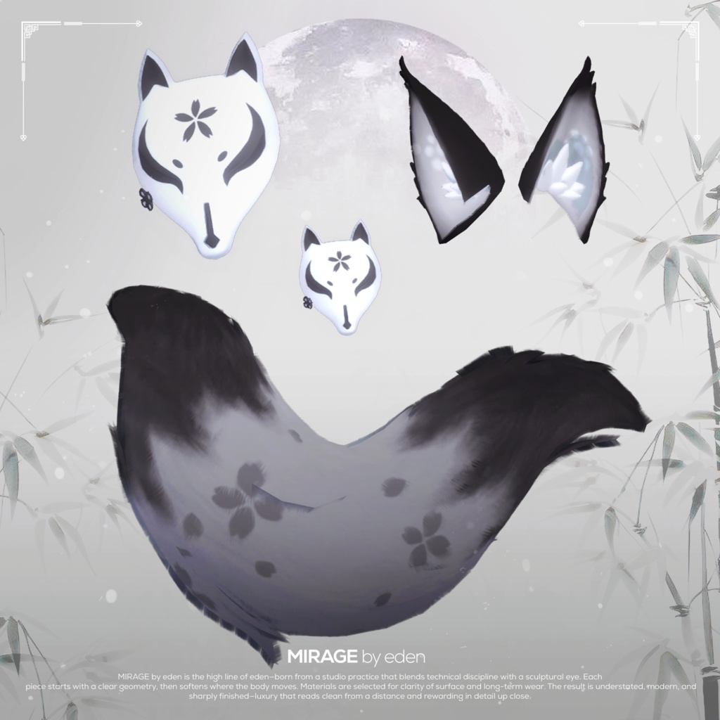 ✨SALE✨ Maid Kitsune メイド狐【17アバター対応】