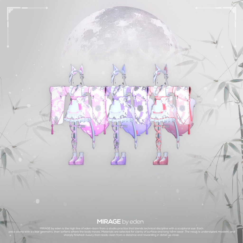 ✨SALE✨ Maid Kitsune メイド狐【17アバター対応】