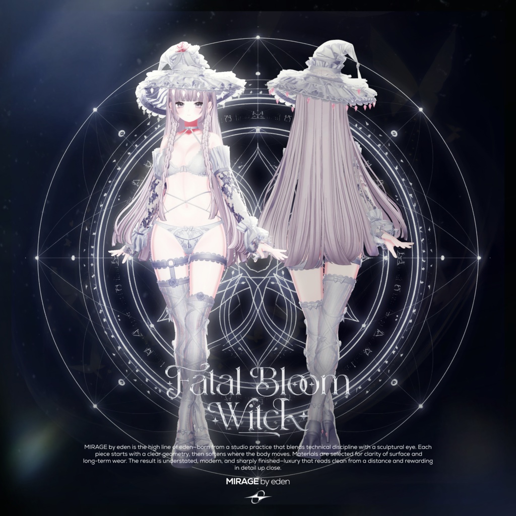 ✨セール中✨ Fatal Bloom Witch 【20アバター対応】