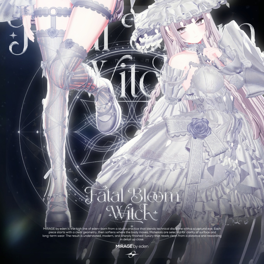 ✨セール中✨ Fatal Bloom Witch 【20アバター対応】