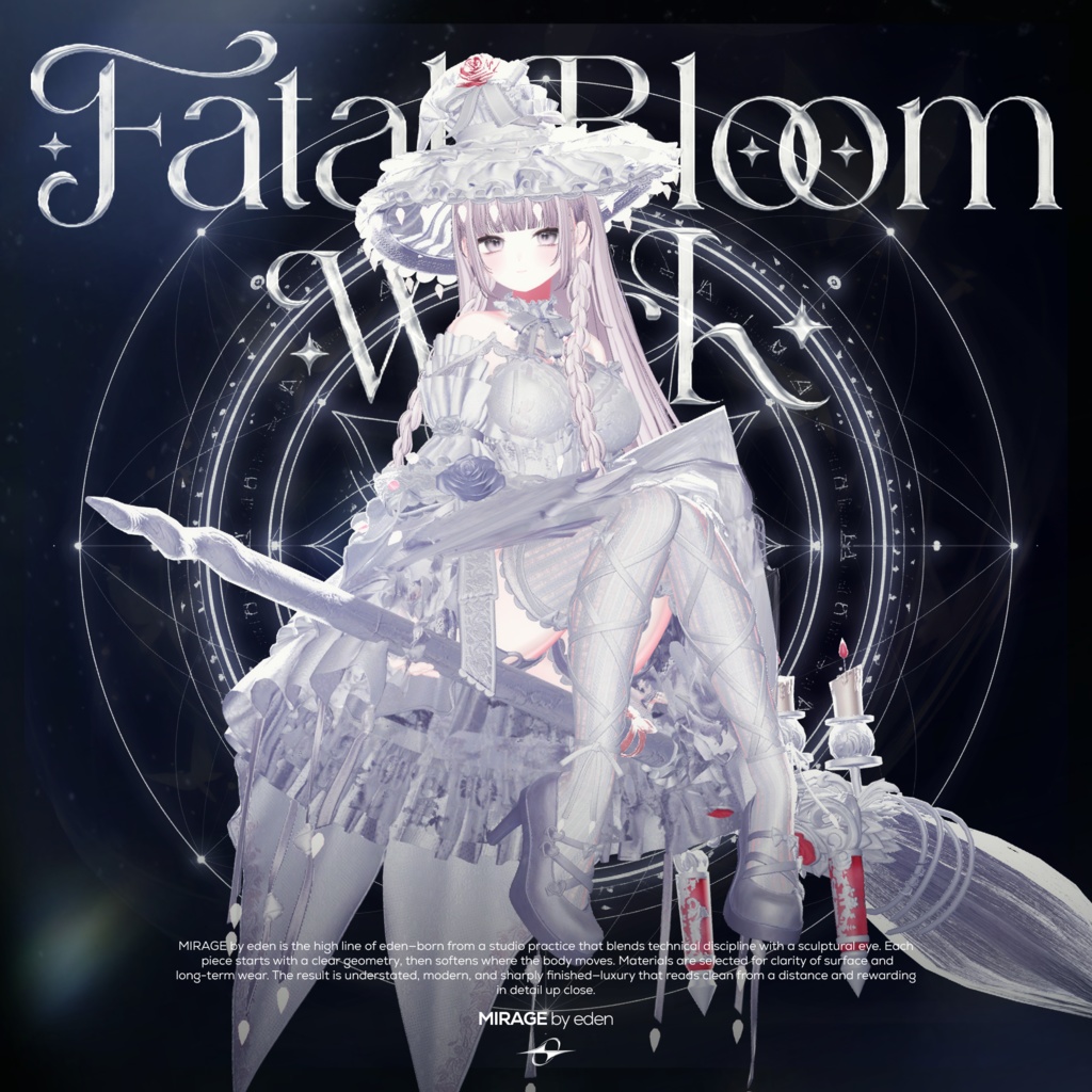 ✨セール中✨ Fatal Bloom Witch 【20アバター対応】