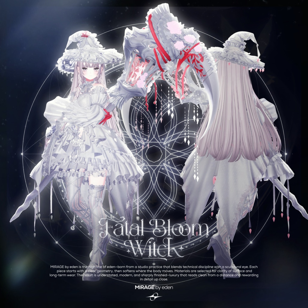 ✨セール中✨ Fatal Bloom Witch 【20アバター対応】