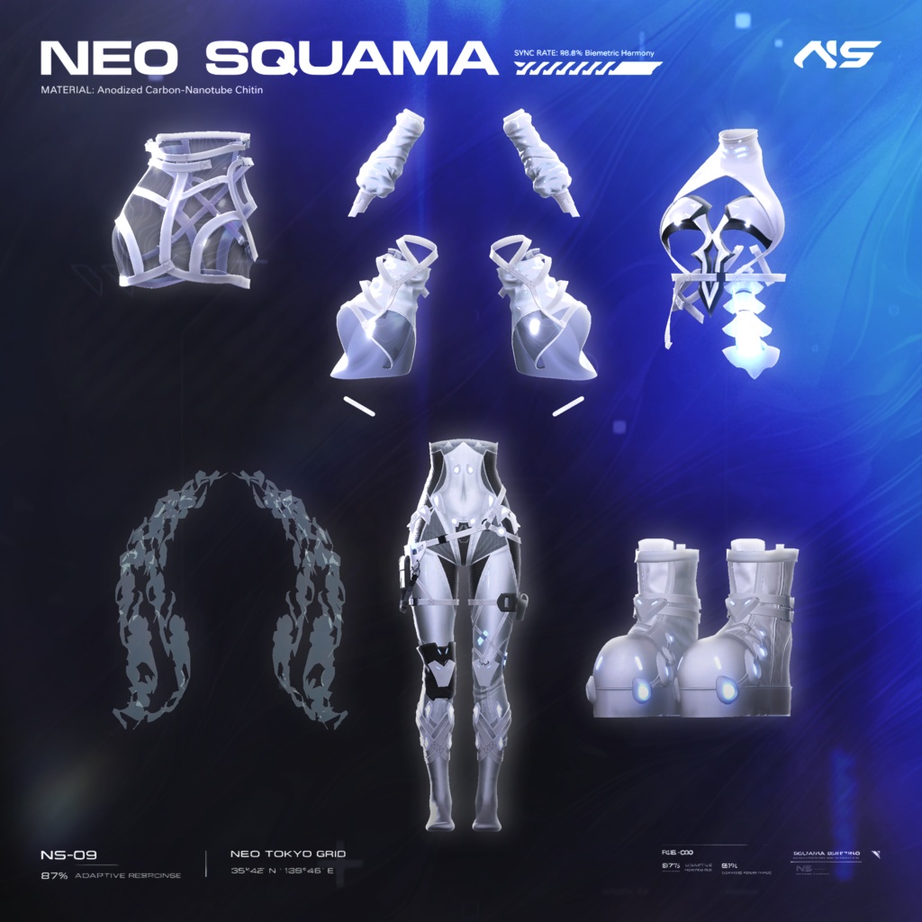 ✨SALE✨ Neo Squama【20アバター対応】