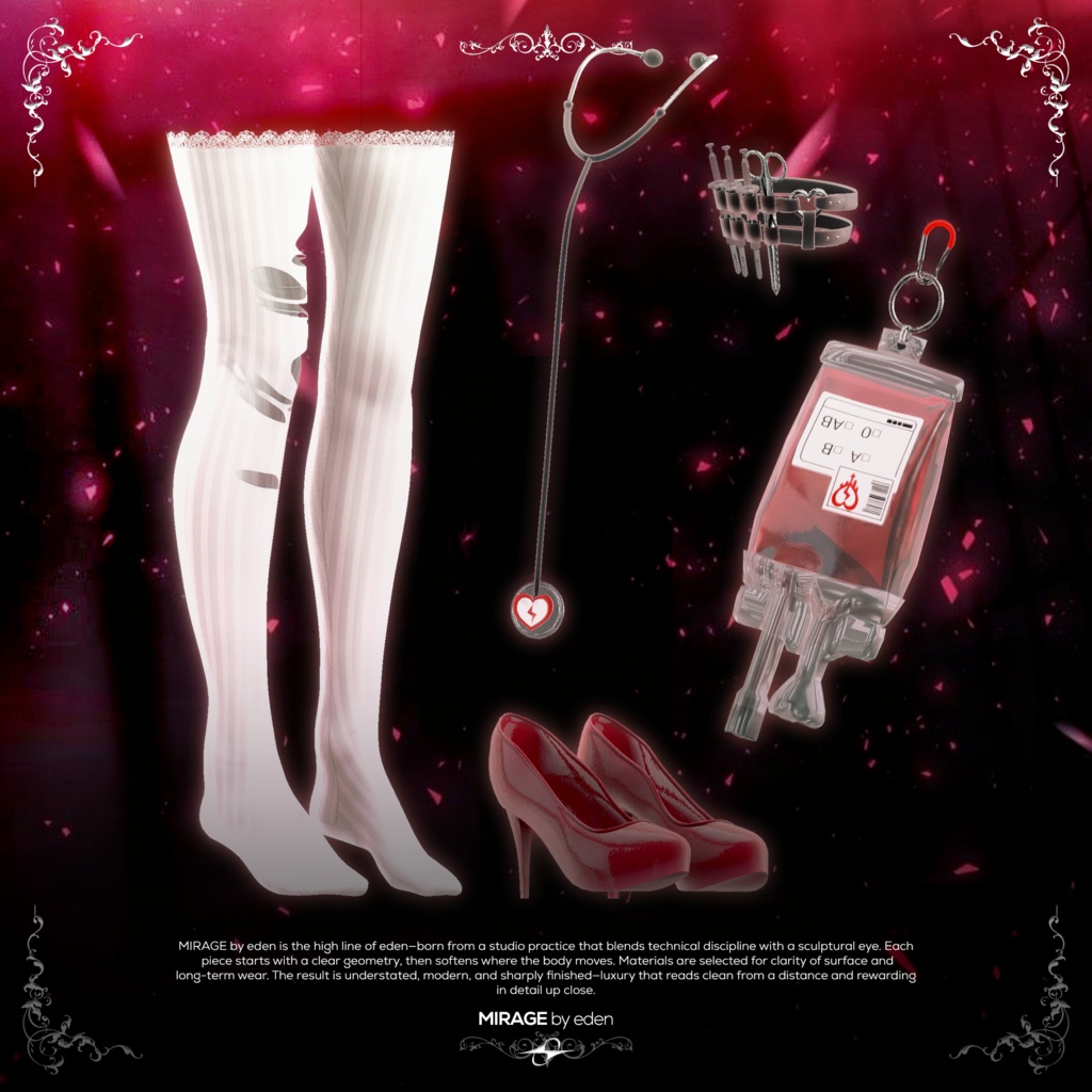 ✨セール中✨ Fragile_Nurse【20アバター対応】 🖤OPEN SALE🖤