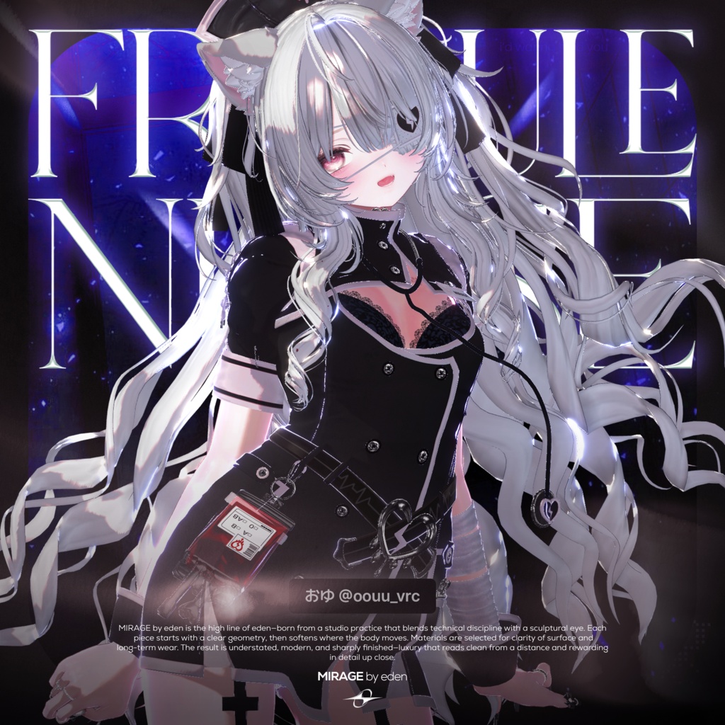 ✨セール中✨ Fragile_Nurse【20アバター対応】 🖤OPEN SALE🖤