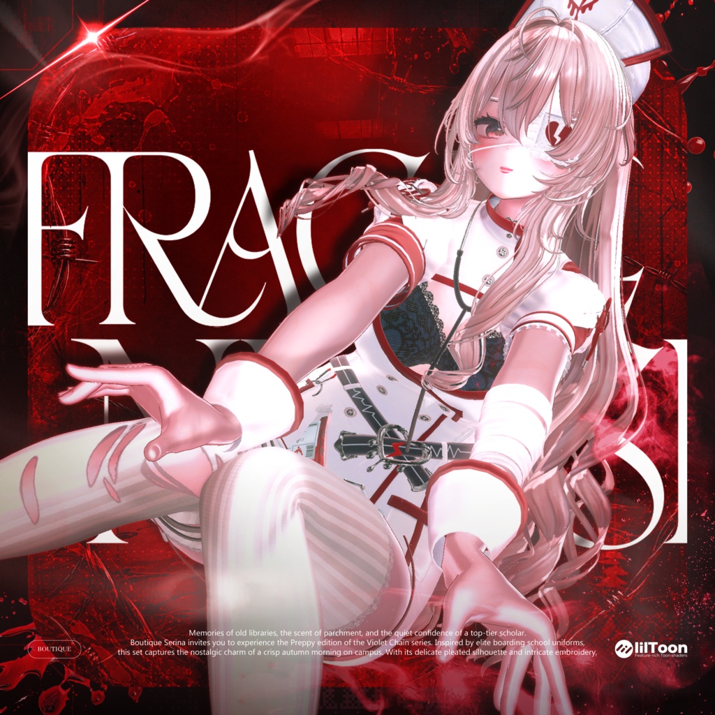 ✨セール中✨ Fragile_Nurse【20アバター対応】 🖤OPEN SALE🖤