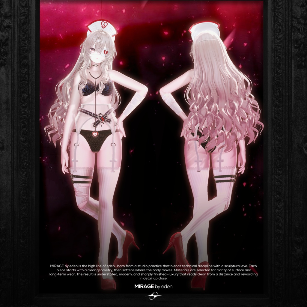 ✨セール中✨ Fragile_Nurse【20アバター対応】 🖤OPEN SALE🖤