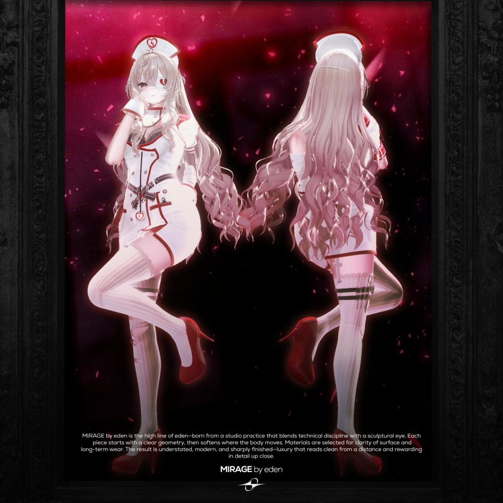 ✨セール中✨ Fragile_Nurse【20アバター対応】 🖤OPEN SALE🖤