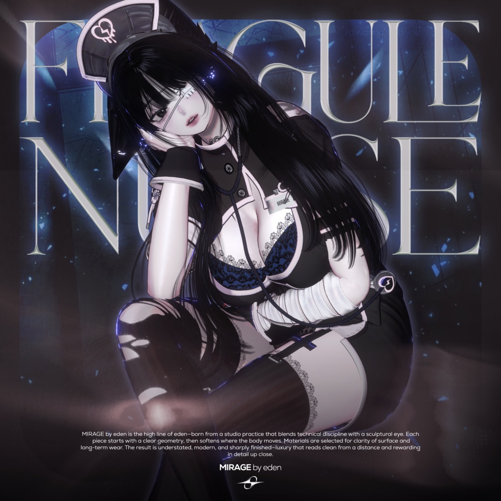 ✨セール中✨ Fragile_Nurse【20アバター対応】 🖤OPEN SALE🖤