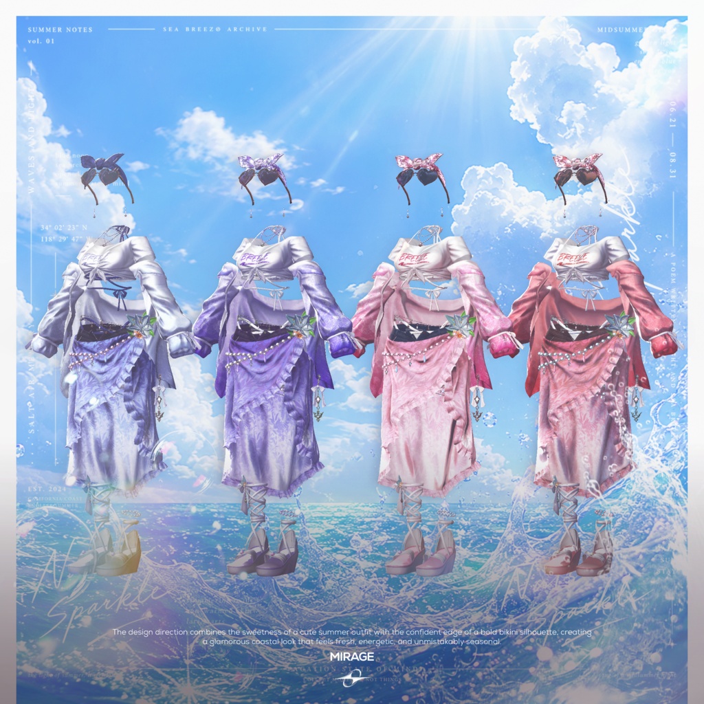 ✨セール中✨ Natsu Sparkle 【19アバター対応】🩵発売間近🩵