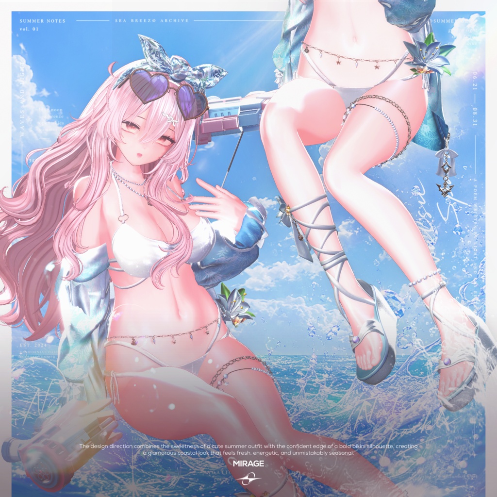✨セール中✨ Natsu Sparkle 【19アバター対応】🩵発売間近🩵