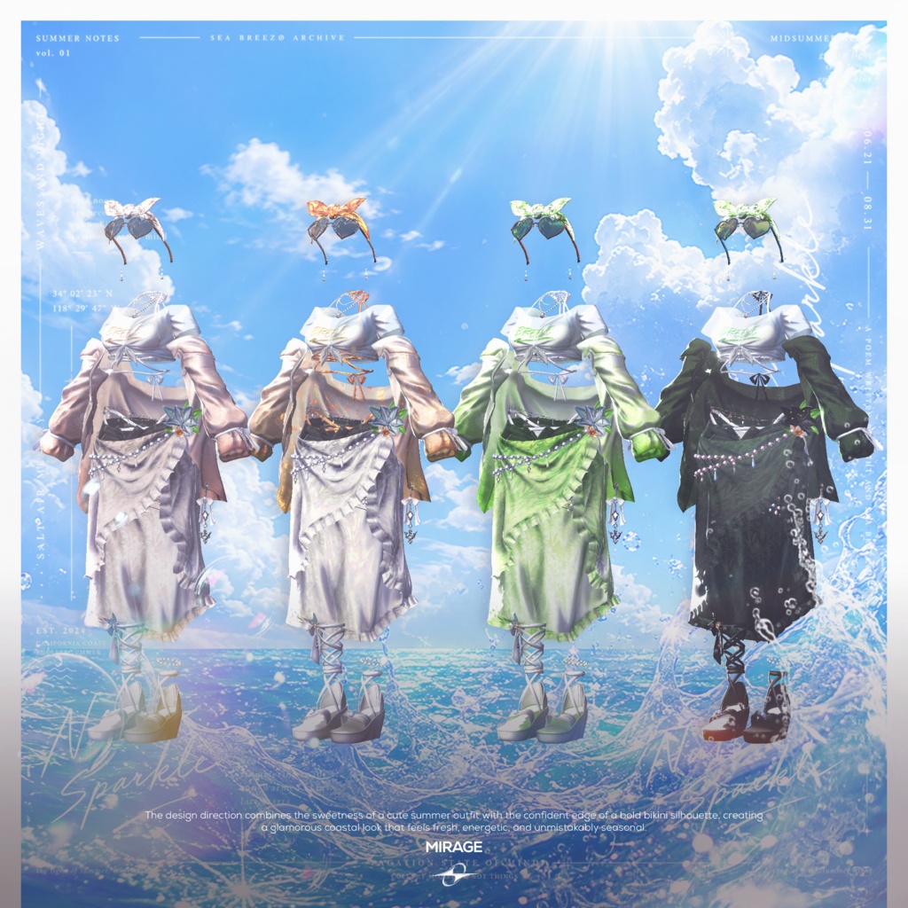 ✨セール中✨ Natsu Sparkle 【19アバター対応】🩵発売間近🩵