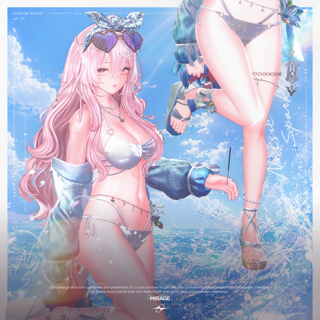 ✨セール中✨ Natsu Sparkle 【19アバター対応】🩵発売間近🩵