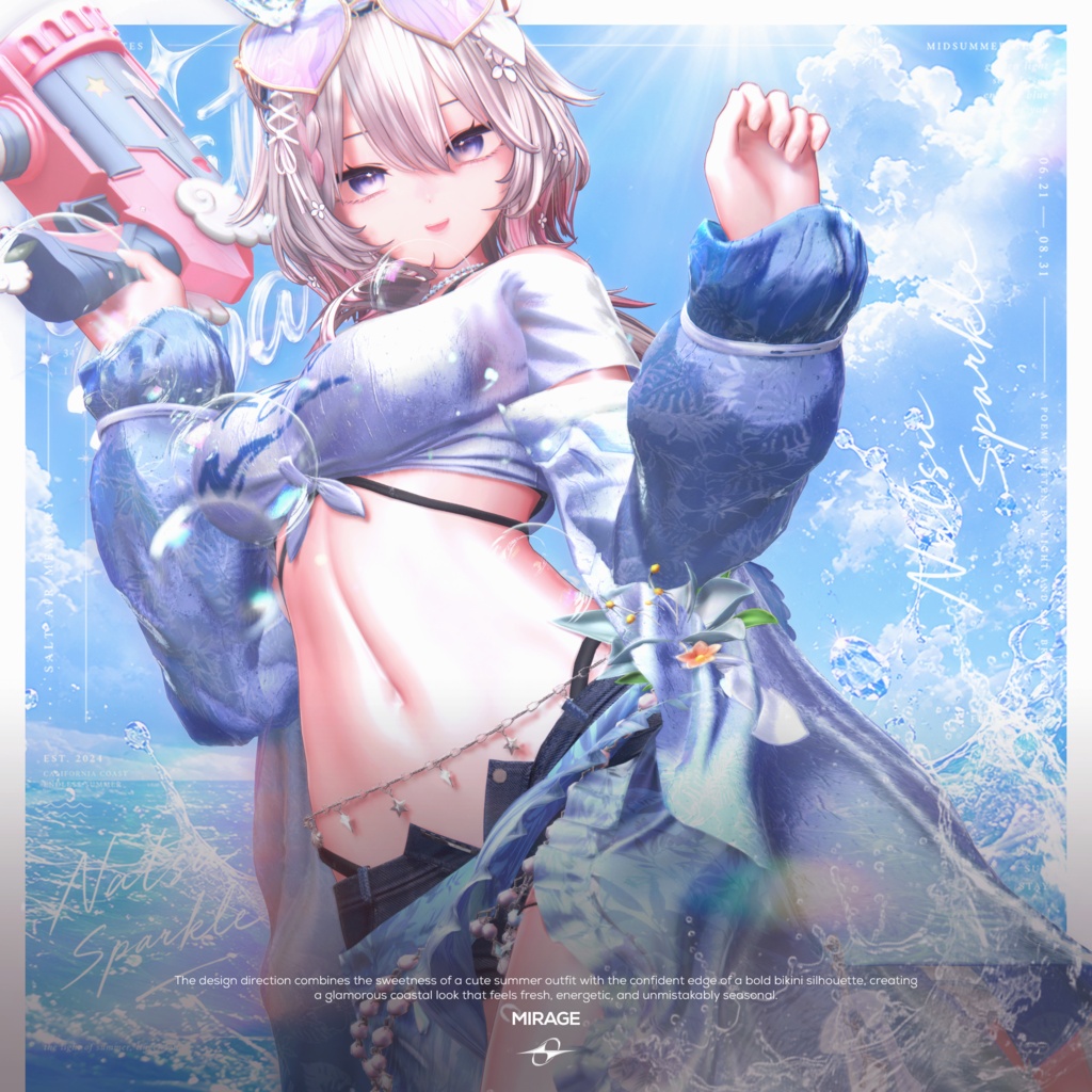 ✨セール中✨ Natsu Sparkle 【19アバター対応】🩵発売間近🩵