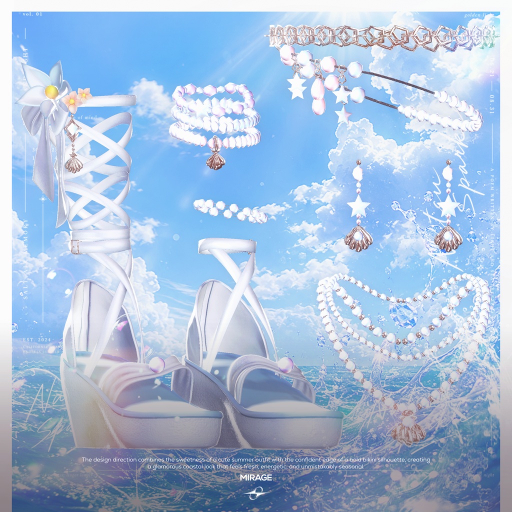 ✨セール中✨ Natsu Sparkle 【19アバター対応】🩵発売間近🩵