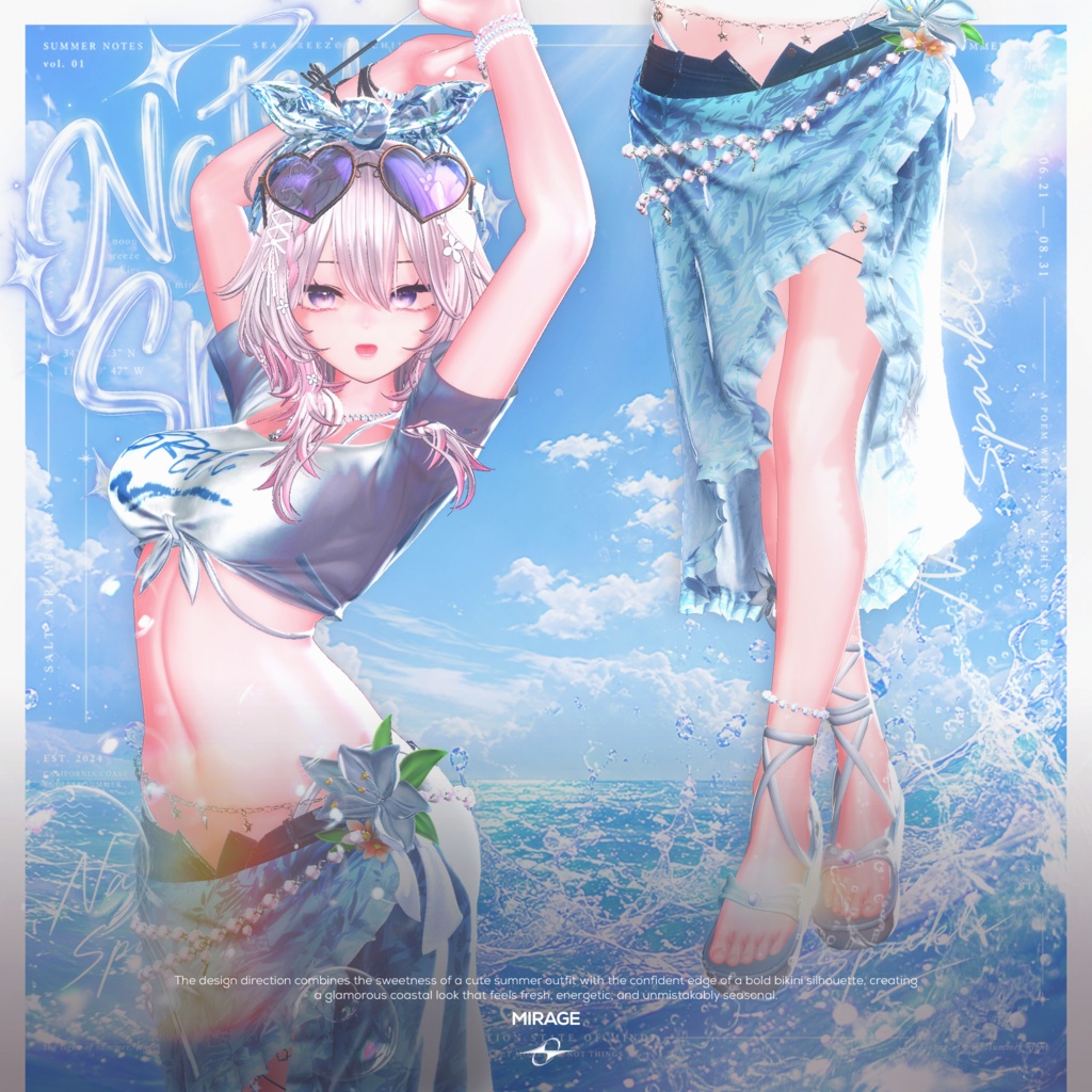 ✨セール中✨ Natsu Sparkle 【19アバター対応】🩵発売間近🩵